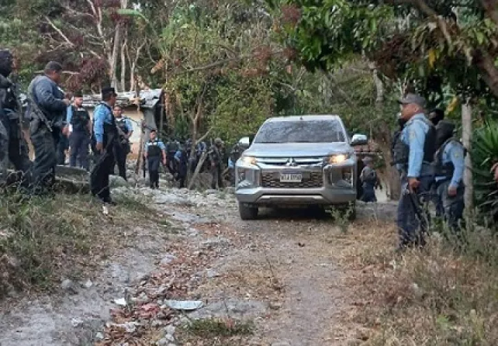Ocho hombres y una  mujero fueron asesinados. LaPrensa.Hn.