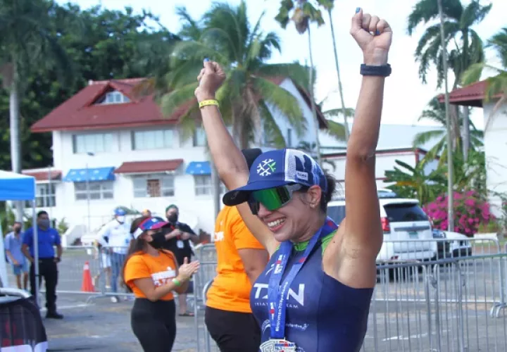 Williana Rojas estará en el Ironman 70.3 de Panamá. Foto: Cortesía