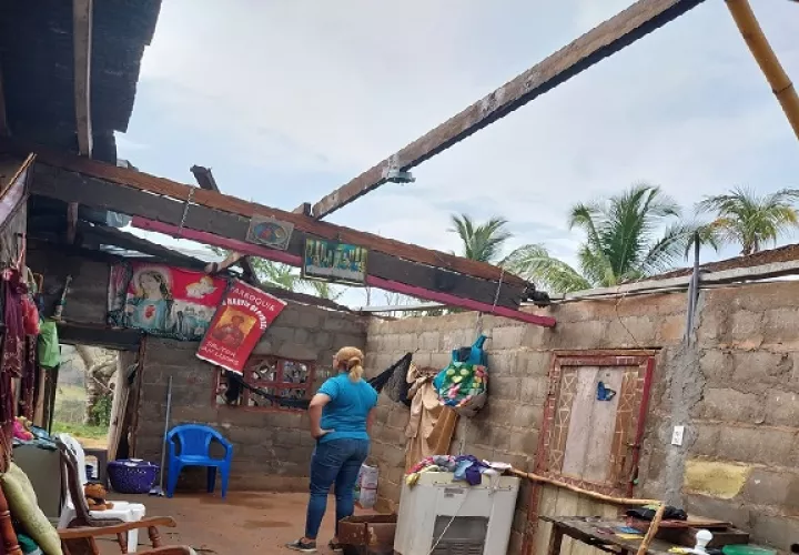 Las familias también perdieron parte de sus enseres y alimentos. Foto. Eric Montenegro