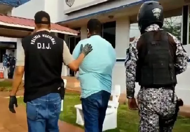 Eric Joel Salinas Castillo fue aprehendido el 14 de octubre de 2022, durante un operativo en Barrio Balboa, Ña Chorrera. Foto. Archivo