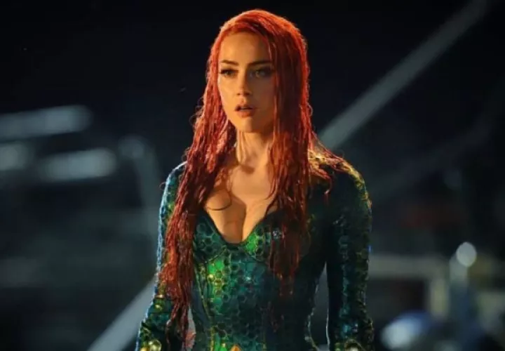 Amber Heard como Mera en la cinta 'Aquaman'. Foto: Archivo