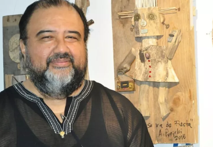 Antonio Singh, gestor cultural y director ejecutivo de Arte Espacio Chiriquí. Foto: Instagram / @apunjabipanama