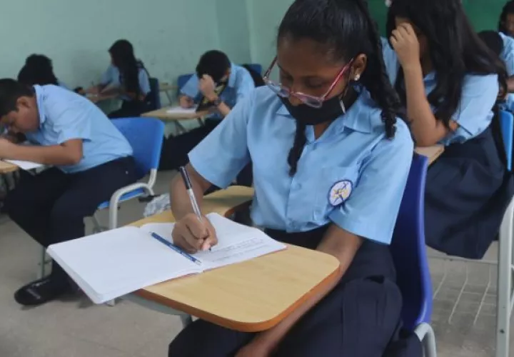Panamá aplica modalidad de estudio flexible encaminado a la reinserción escolar tras la pandemia. Foto: Cortesía
