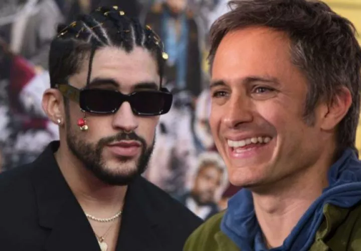 Bad Bunny y Gael García Bernal. Fotos: Archivo / Panamá América