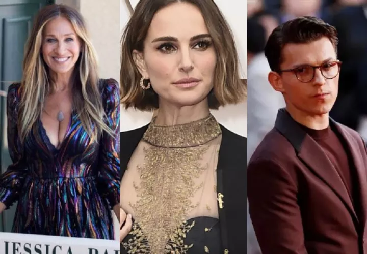 Sarah Jessica Parker, Natalie Portman y Tom Holland se formaron como bailarines de ballet. Fotos: Archivo / EFE