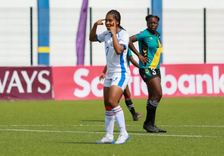 Panamá enfrenta a San Martín en el clasificatorio Sub-20 femenino de la Concacaf. Foto: Fepafut
