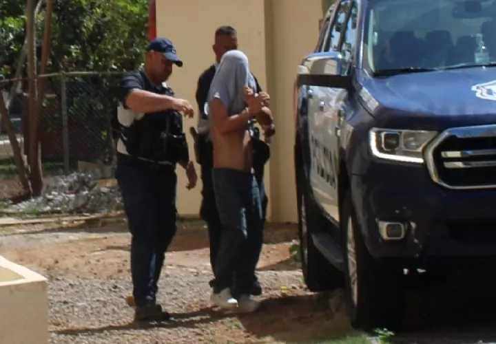 El cabo primero de la Policía Nacional, Edgar Abdiel De Gracia Pitti, dijo que tiene miedo de que lo asesinen en la cárcel, por ser un agente policial. Foto. Mayra Madrid