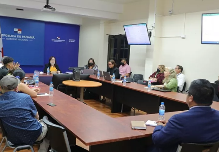 Reunión del Conmalaria del Ministerio de Salud. Archivo.