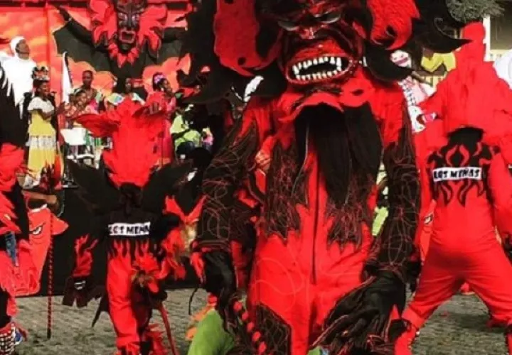 El “Festival de Diablos” será en la histórica población  de San Felipe de Portobelo. Foto: Diomedes Sánchez.