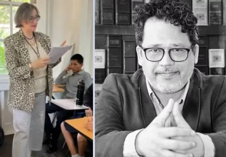 Mónica Miguel Franco y Edilberto González Trejos. Foto: Instagram