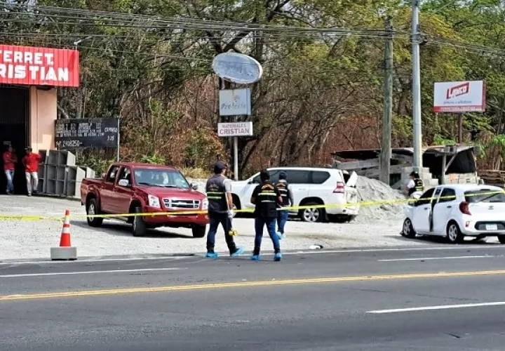  El accidente fue en la entrada  de El Palmar, en San Carlos. Foto: Eric A. Montenegro,