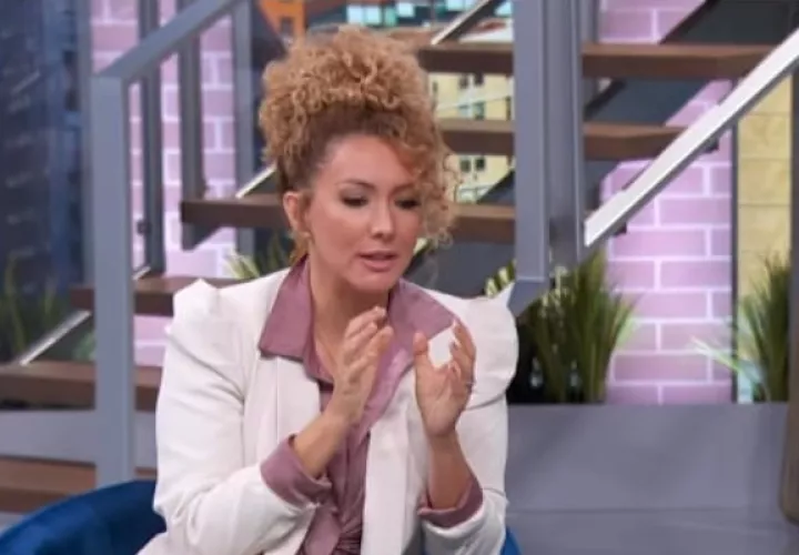 Erika Ender en el programa 'Hoy Día'. Foto: Instagram / @erikaender