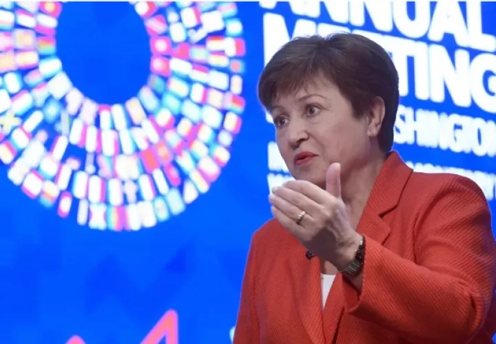 La directora gerente del Fondo Monetario Internacional (FMI), Kristalina Georgieva. Foto: EFE