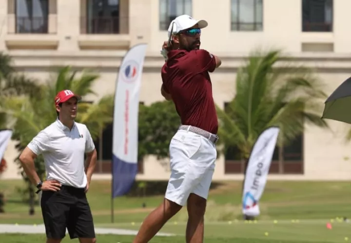 Omar Tejeira, tuvo un gran desempeño. Foto: Apagolf