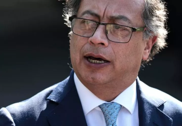 El presidente de Colombia, Gustavo Petro. Foto / EFE