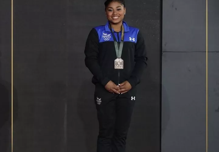 Hilary Heron, logra bronce para Panamá.