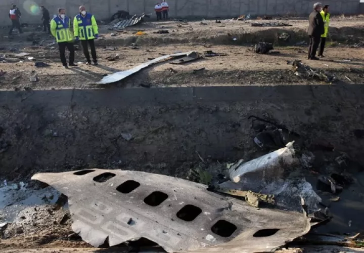 El avión fue derribado por error en un momento de tensión entre Irán y Estados Unidos. Foto: EFE
