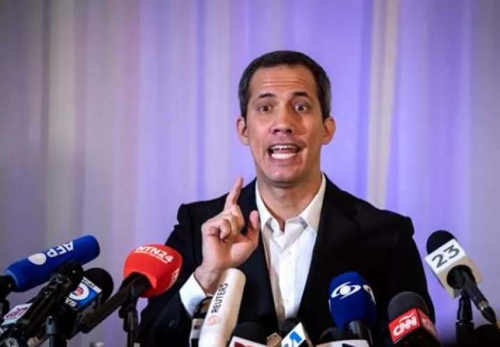 El opositor venezolano Juan Guaidó. Foto: EFE