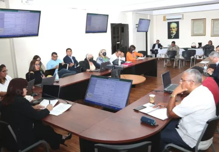 Reunión de las autoridades de Salud sobre el tema de la malaria. Foto: Cortesía Minsa