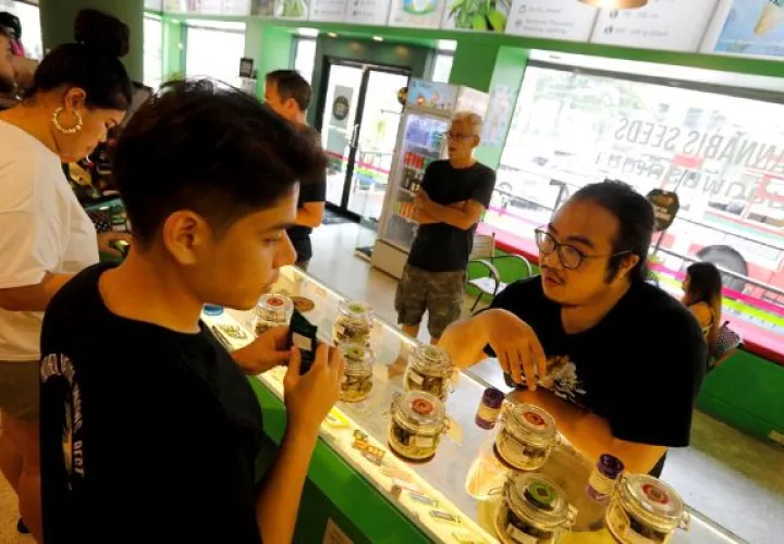  La mayoría de los tailandeses se dicen "preocupados" tras la legalización de la marihuana. Foto: EFE
