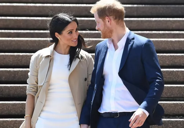 Meghan y Harry. Foto: Archivo/EFE