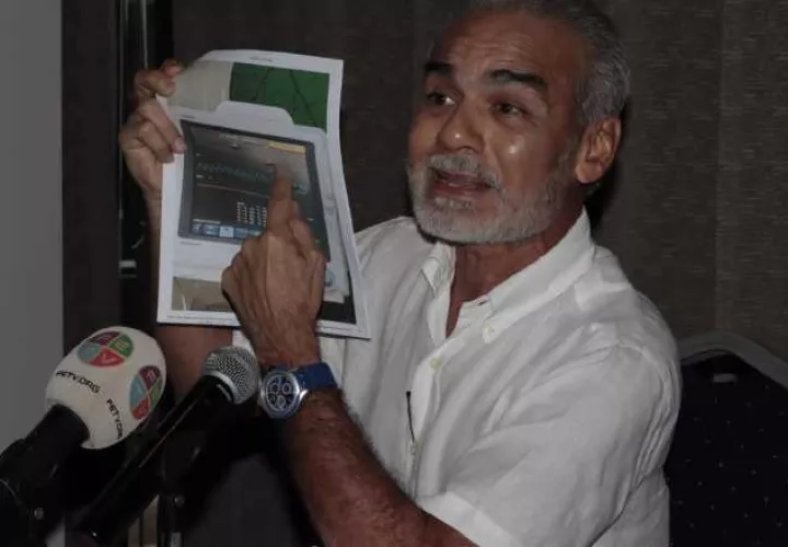 Franklin Rangel Ramírez, padre de Franklin Jiménez Rangel, quien falleció el 18 de septiembre de 2018. Foto: Víctor Arosemena