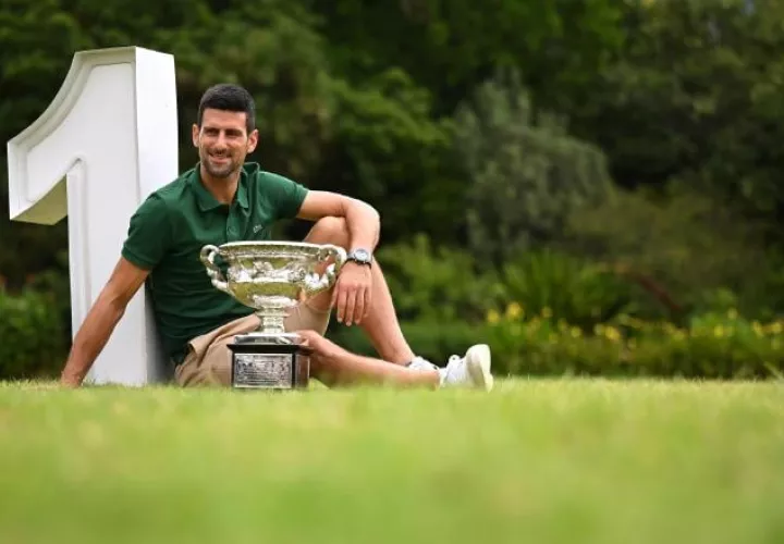 El serbio Novak Djokovic. Foto: EFE