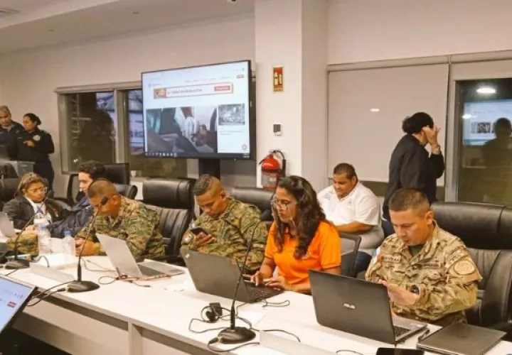 La Fuerza de Tarea Conjunta realiza monitoreo, vigilancia y las coordinaciones pertinentes. Foto: Cortesía Sinaproc