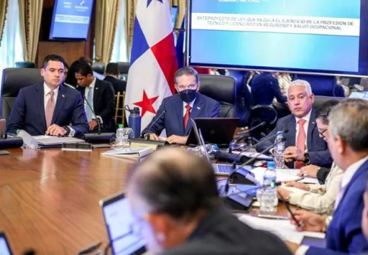 El Consejo de Gabinete autorizó al ministro de Salud presentar el proyecto. Foto: Cortesía Presidencia