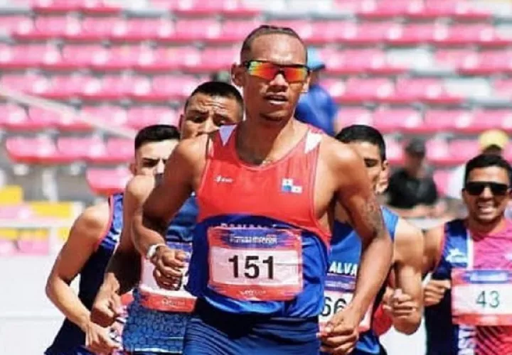 Didier Rodríguez, ganó ayer el oro en los 1,500 metros planos. Foto @mjo_salgado