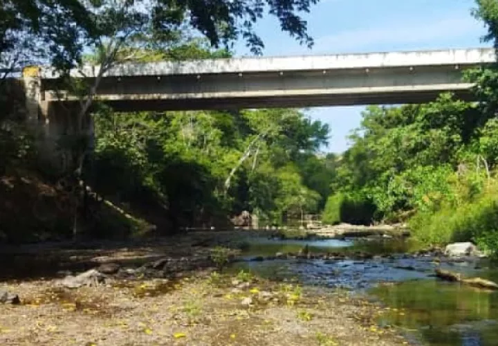 La sección de Seguridad Hídrica del Ministerio de Ambiente en Herrera, realizó monitoreos y evaluaciones de los niveles en los cauces de los ríos Parita y La Villa. Foto. Thays Domínguez