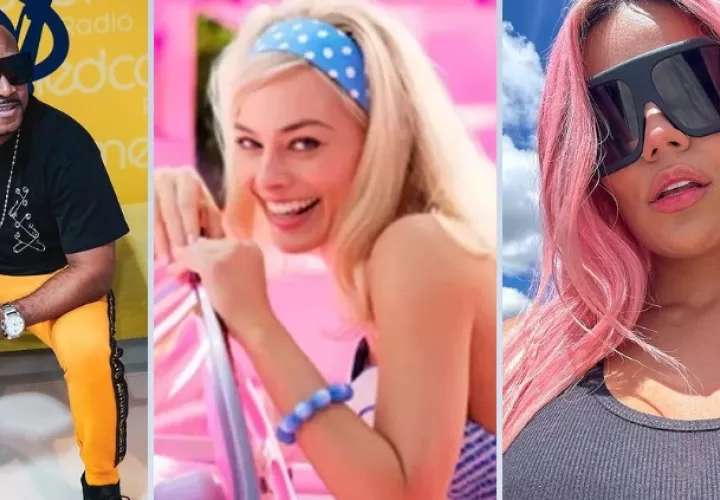 Aldo Ranks, imagen de 'Barbie' y Karol G. Fotos: Instagram