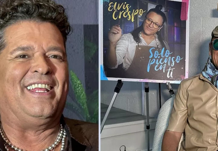 Carlos Vives y Elvis Crespo, en esta lista. Fotos: EFE