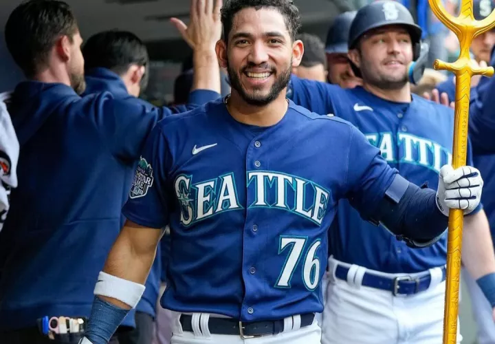 José 'Chema' Caballero juega para los Marineros de Seattle. Foto:Instagram