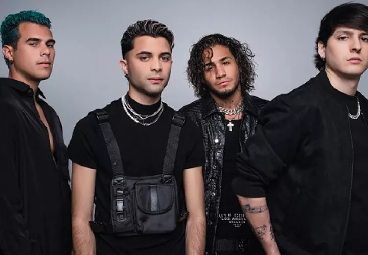 Integrantes de CNCO. Foto: EFE