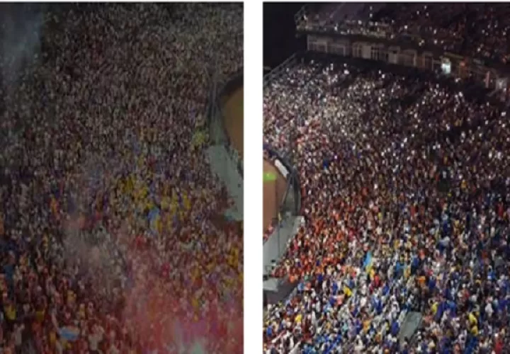 La afición de Colón dio el colorido en la final del béisbol mayor en el estadio Rod Carew.
