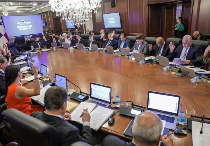 Consejo de Gabinete. Foto: Cortesía Presidencia