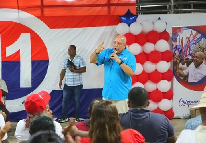 Crispiano Adames, presidente de la Asamblea Nacional. Archivo.