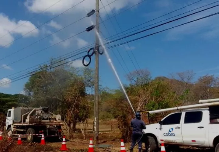 Panamá Oeste sin luz. Foto: Cortesía