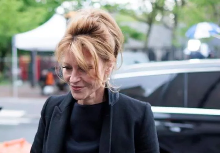 La escritora E. Jean Carroll. Foto: EFE