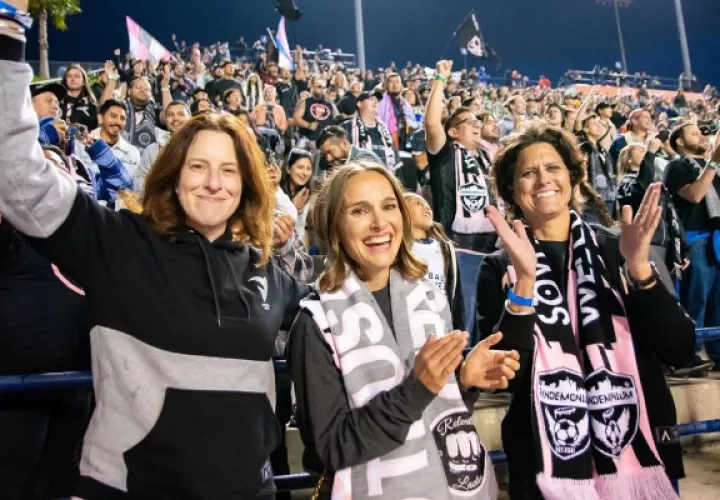 Natalie Portman fundó Angel City Football Club. Foto: Instagram / @natalieportman