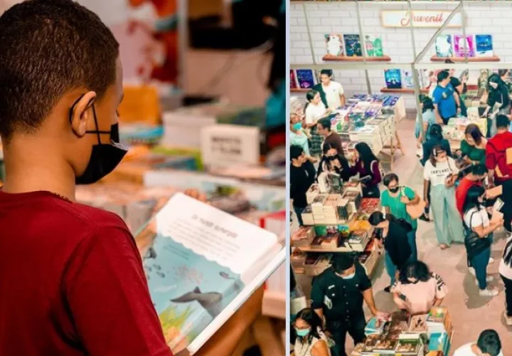 Imágenes de la feria en año pasado. Foto: Instagram/@camarapanamenadellibro