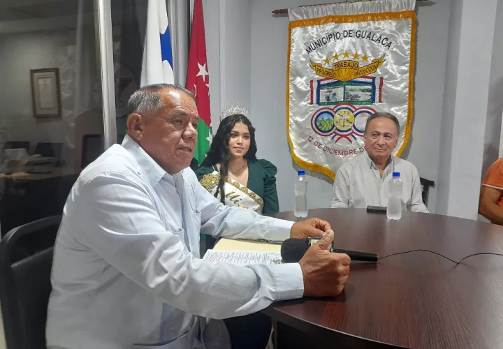  El alcalde Estribí dijo que solicitarán que se declare Gualaca como destino turístico. Foto: José Vásquez