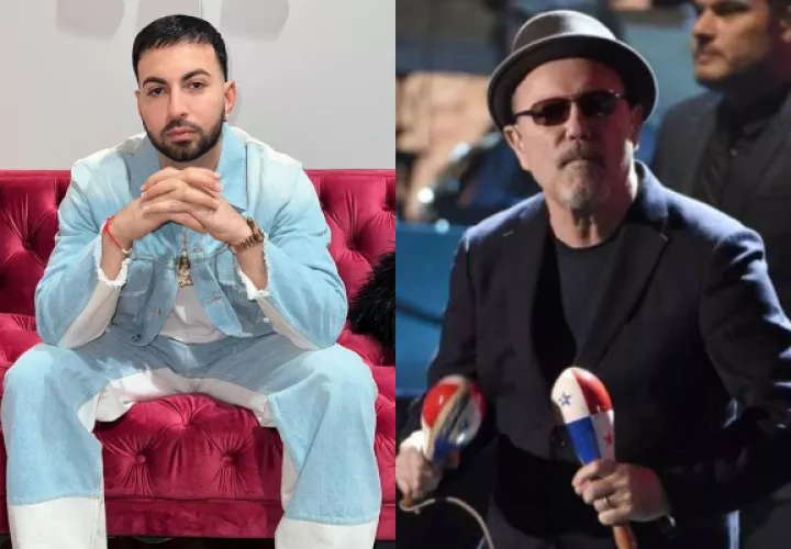 Justin Quiles y Rubén Blades. Foto: @jquiles / Archivo