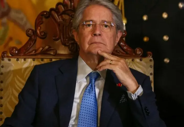 El banquero ocupa la presidencia de Ecuador desde mayo de 2021. Foto: EFE