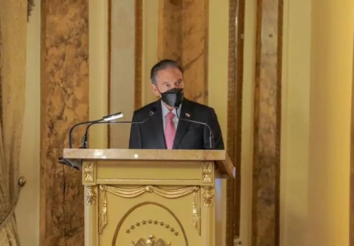 El presidente Laurentino Cortizo. Foto: Cortesía Presidencia