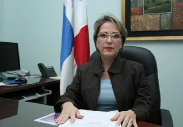 María Eugenia López Arias, presidenta de la Corte Suprema de Justicia. Archivo,