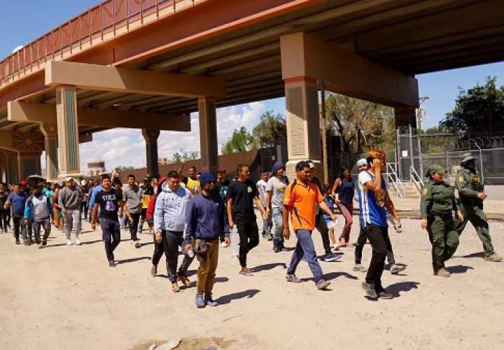 Miles de migrantes se encuentran varados en México. Archivo.