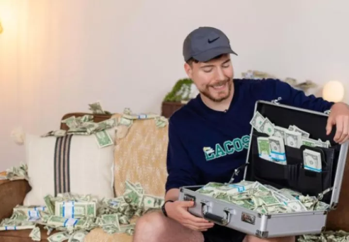 Mr. Beast seleccionará a 10 ganadores. Foto: Instagram / @mrbeast