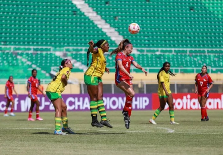 Panamá perdió ante Jamaica por 4-1. Foto: Fepafut
